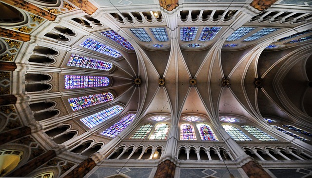 Cathedrale Notre-Dame de Chartres, chef-d'oeuvre gothique inscrit au patrimoine mondial de l'UNESCO