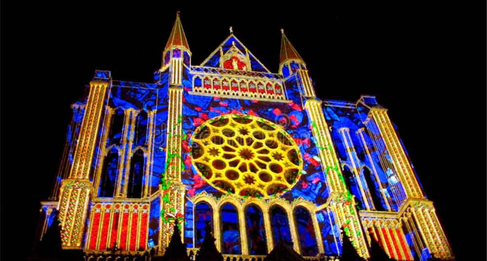 cathédrale chartres en lumière