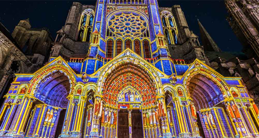 cathedrale chartres en lumiere